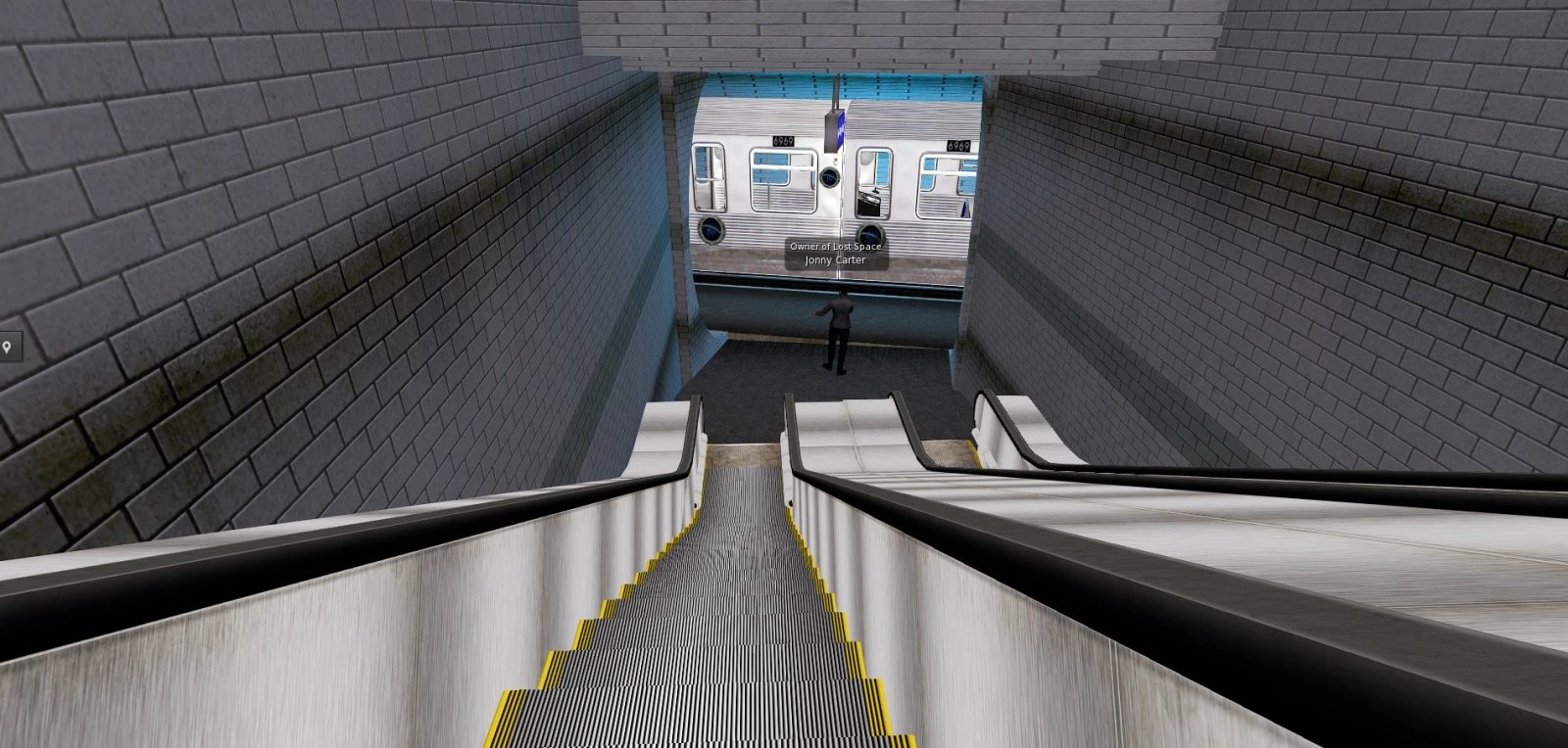 Estação de metrô no grid